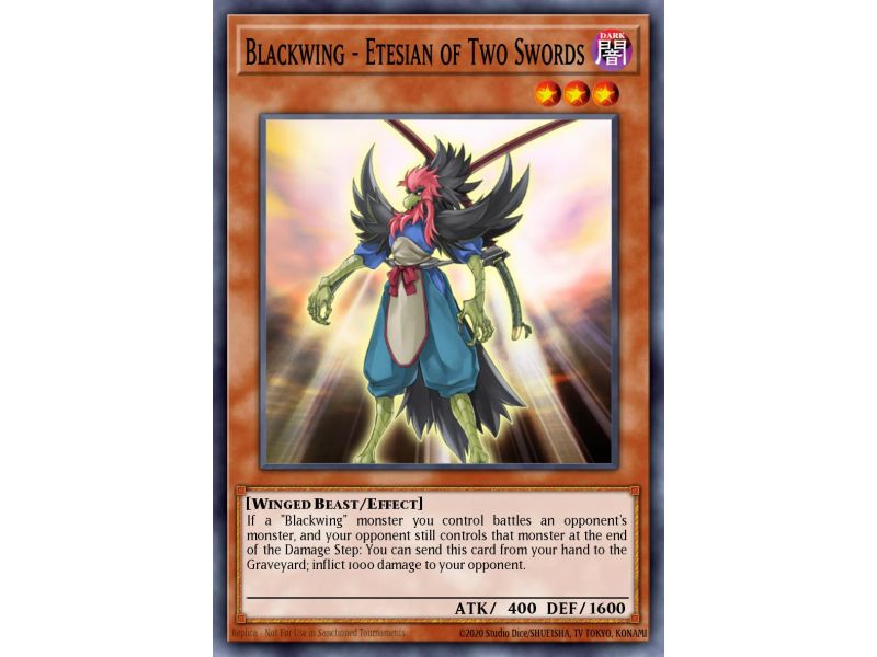 Blackwing - Etesian of Two Swords (Common)