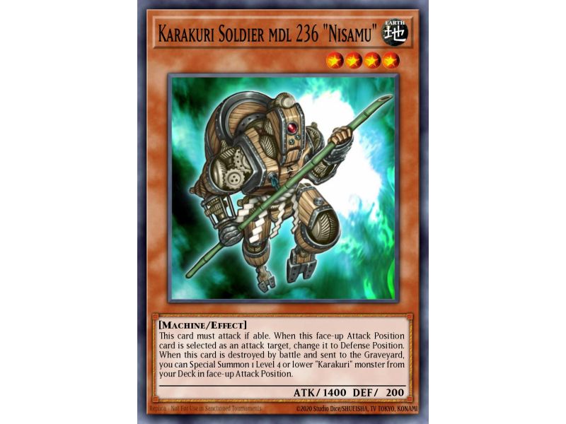 Karakuri Soldier mdl 236 "Nisamu" (Common)