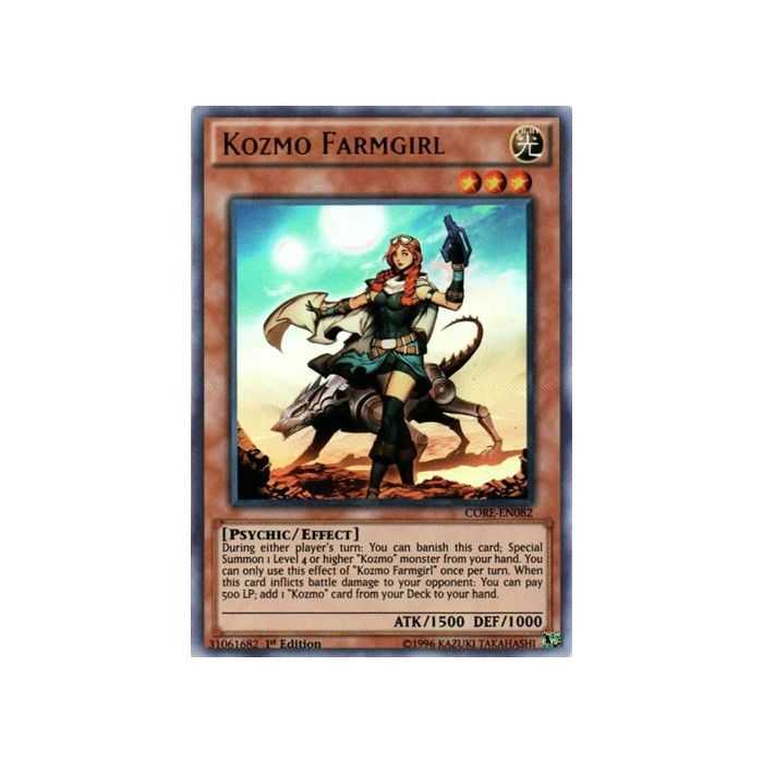 Kozmo Farmgirl (Ultra Rare) – Clash of Rebellions | Carta YUGIOH en México