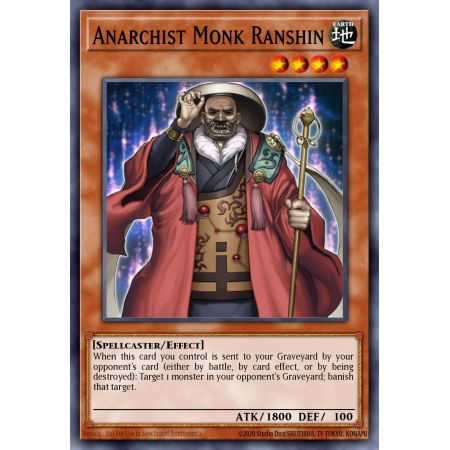 Anarchist Monk Ranshin (Super Rare)