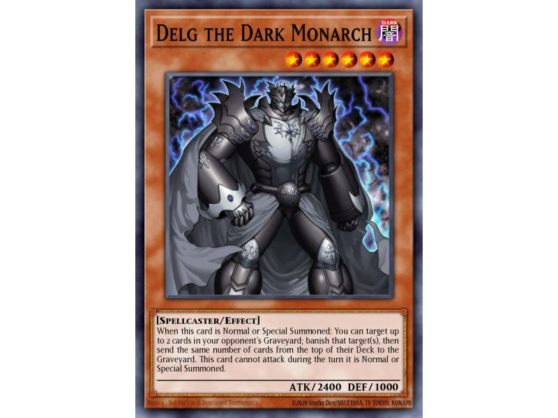 Delg the Dark Monarch (Super Rare)