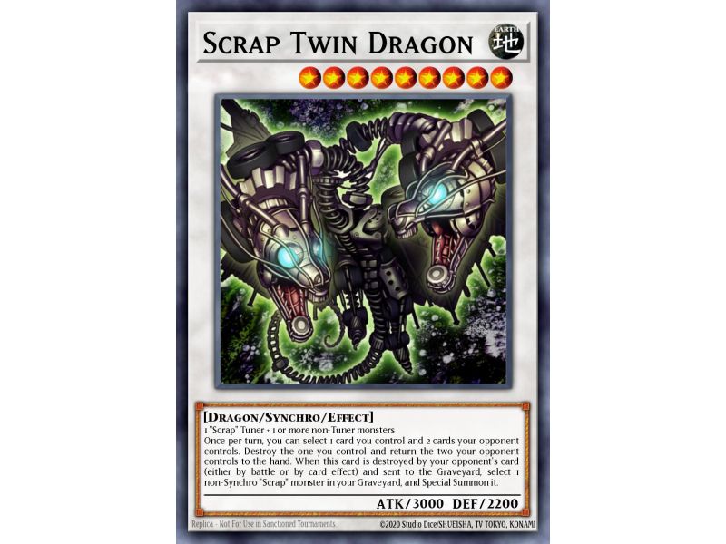 Scrap Twin Dragon (Ultimate Rare)