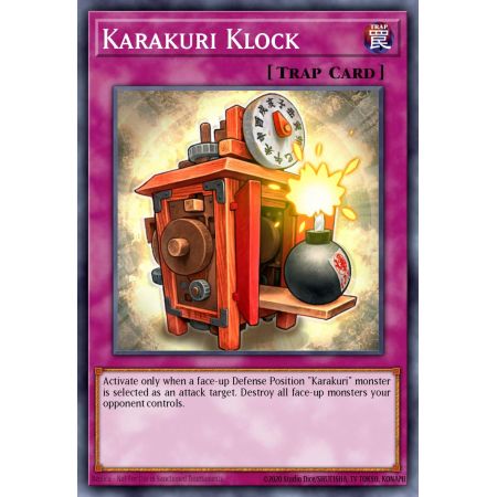 Karakuri Klock (Super Rare)