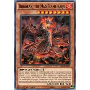Dogoran, the Mad Flame Kaiju (Rare) – Clash of Rebellions | Carta YUGIOH en México