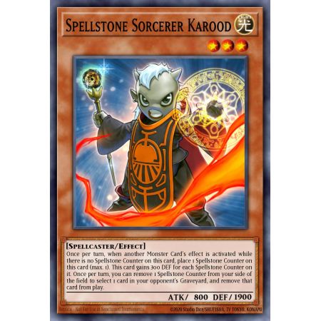Spellstone Sorcerer Karood (Secret Rare)