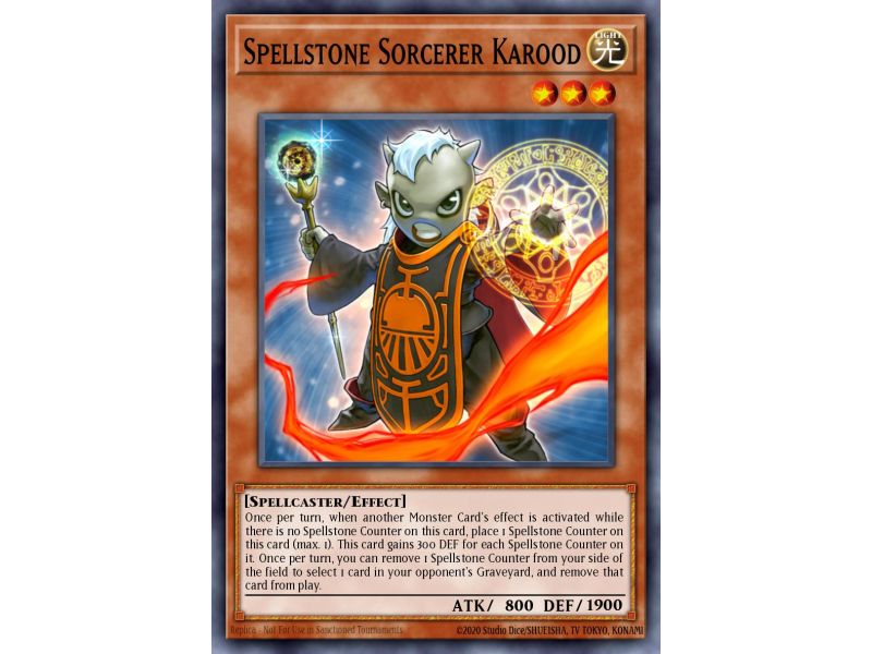 Spellstone Sorcerer Karood (Secret Rare)