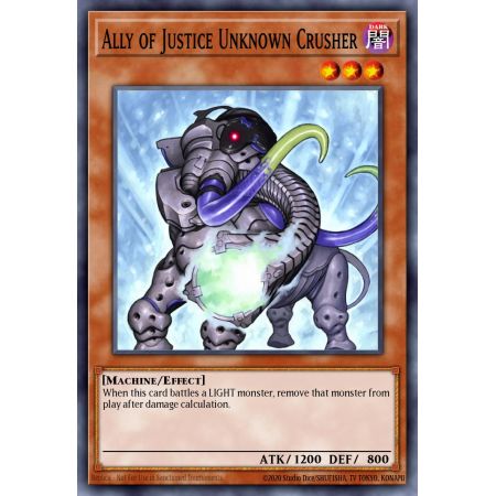 Ally of Justice Unknown Crusher (Common)