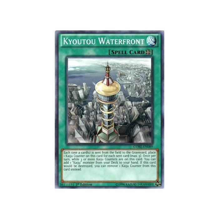 Kyoutou Waterfront (Common) – Clash of Rebellions | Carta YUGIOH en México