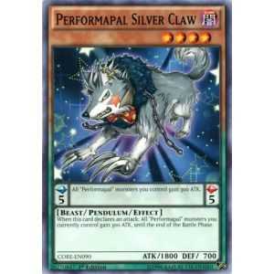 Performapal Silver Claw (Common) – Clash of Rebellions | Carta YUGIOH en México