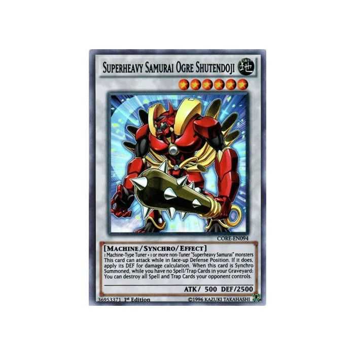 Superheavy Samurai Ogre Shutendoji (Super Rare) – Clash of Rebellions | Carta YUGIOH en México