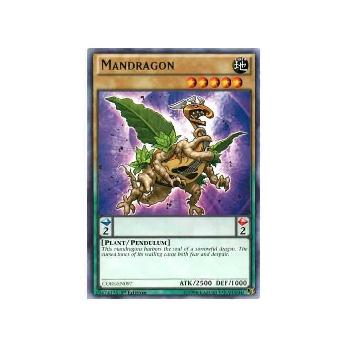 Mandragon (Rare) – Clash of Rebellions | Carta YUGIOH en México