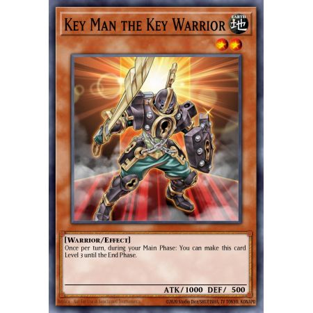 Key Man the Key Warrior (Common)