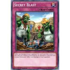 Secret Blast (Common) – Clash of Rebellions | Carta YUGIOH en México
