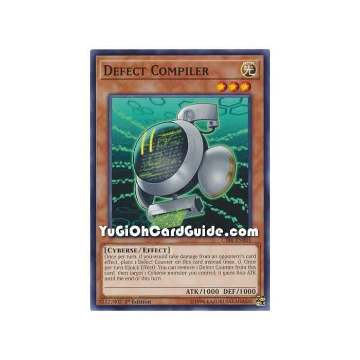 Defect Compiler (Common) – Circuit Break | Carta YUGIOH en México