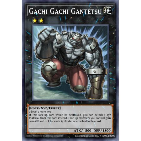 Gachi Gachi Gantetsu (Super Rare)