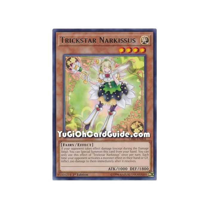 Trickstar Narkissus (rare) – Circuit Break | Carta YUGIOH en México