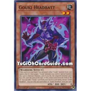 Gouki Headbatt (Common) – Circuit Break | Carta YUGIOH en México