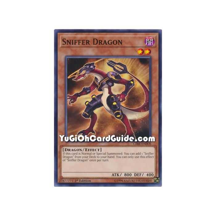 Sniffer Dragon (Common) – Circuit Break | Carta YUGIOH en México