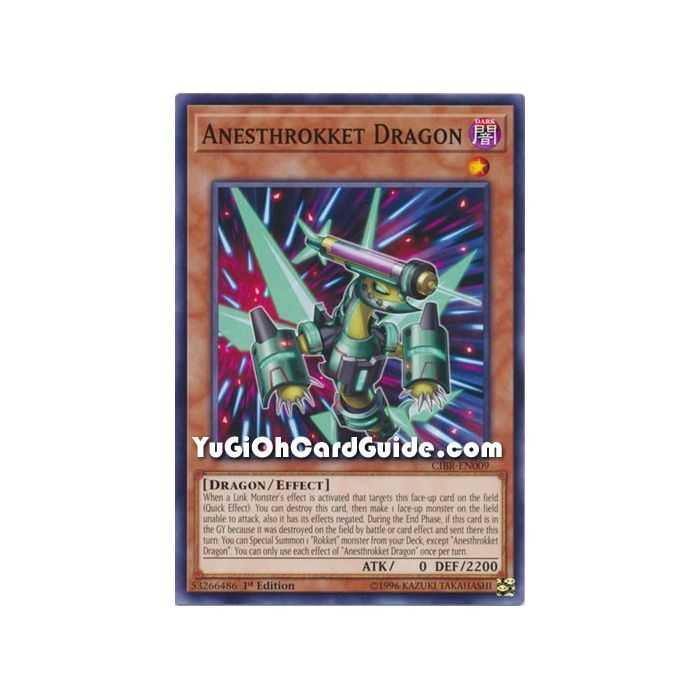 Anesthrokket Dragon (Common) – Circuit Break | Carta YUGIOH en México