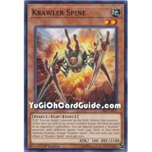 Krawler Spine (Common) – Circuit Break | Carta YUGIOH en México