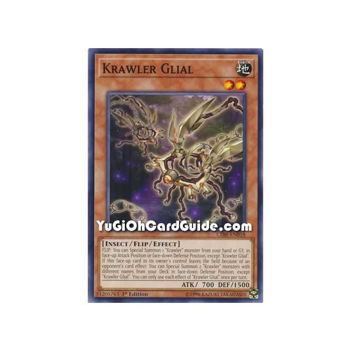 Krawler Glial (Common) – Circuit Break | Carta YUGIOH en México