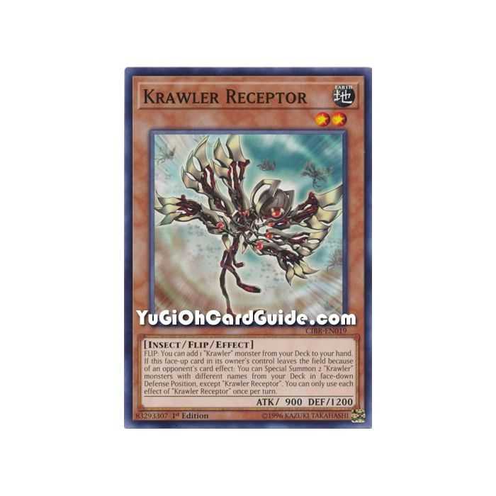 Krawler Receptor (Common) – Circuit Break | Carta YUGIOH en México
