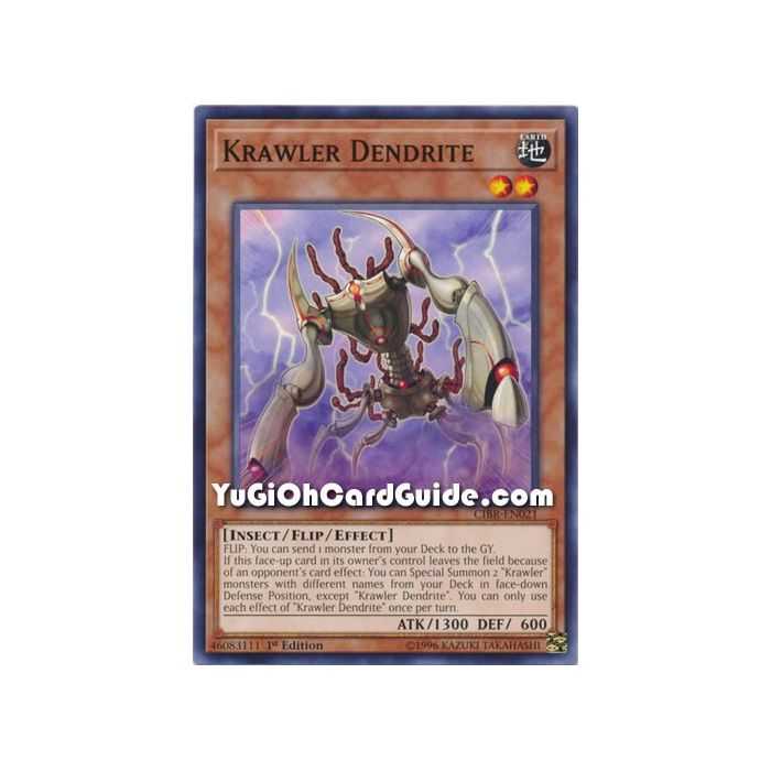 Krawler Dendrite (Common) – Circuit Break | Carta YUGIOH en México