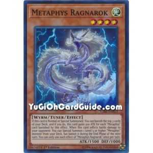 Metaphys Ragnarok (Super Rare) – Circuit Break | Carta YUGIOH en México