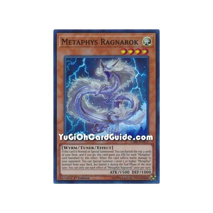 Metaphys Ragnarok (Super Rare) – Circuit Break | Carta YUGIOH en México