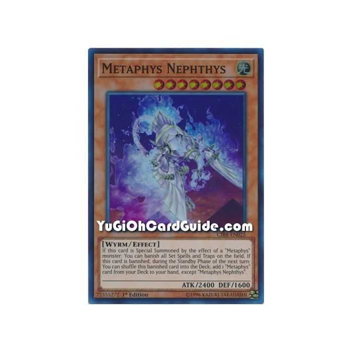 Metaphys Nephthys (Super Rare) – Circuit Break | Carta YUGIOH en México