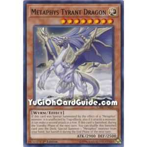 Metaphys Tyrant Dragon (Rare) – Circuit Break | Carta YUGIOH en México