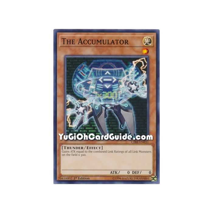 The Accumulator (Common) – Circuit Break | Carta YUGIOH en México