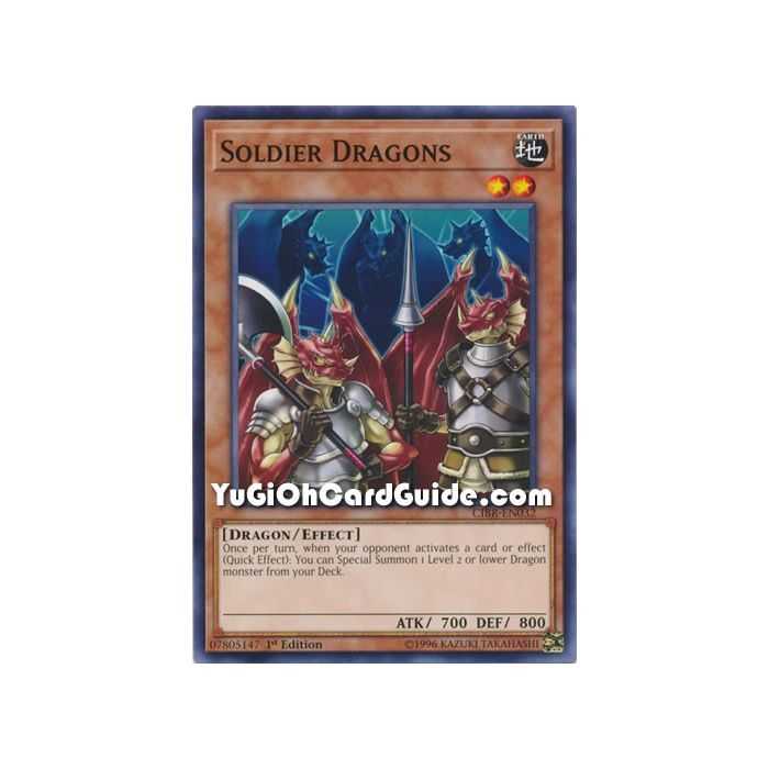 Soldier Dragons (Common) – Circuit Break | Carta YUGIOH en México