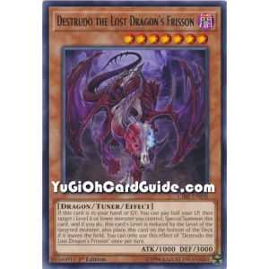 Destrudo the Lost Dragon's Frisson (Rare) – Circuit Break | Carta YUGIOH en México