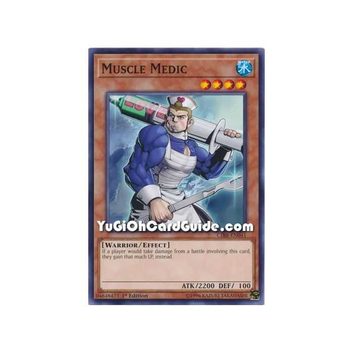 Muscle Medic (Common) – Circuit Break | Carta YUGIOH en México