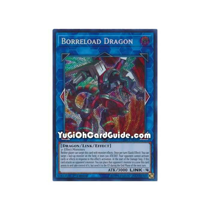 Borreload Dragon (Secret Rare) – Circuit Break | Carta YUGIOH en México