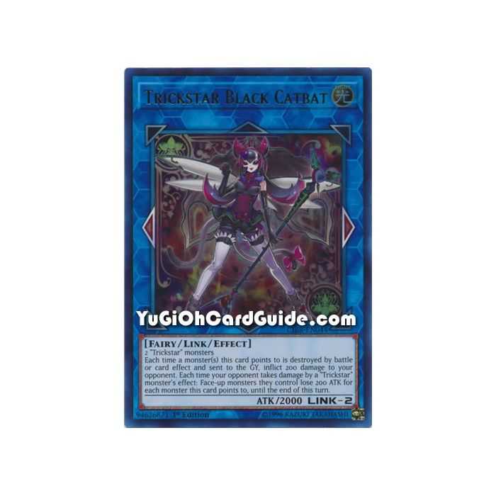Trickstar Black Catbat (Ultra Rare) – Circuit Break | Carta YUGIOH en México