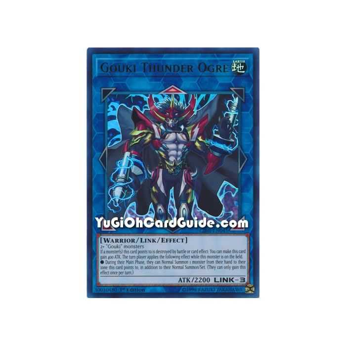 Gouki Thunder Ogre (Ultra Rare) – Circuit Break | Carta YUGIOH en México