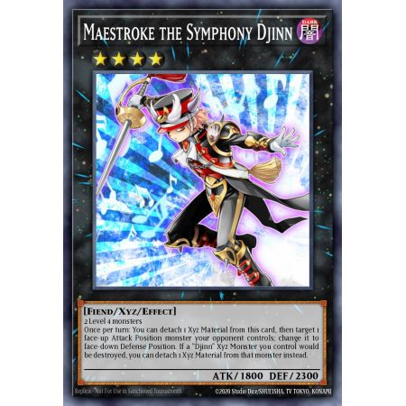 Maestroke the Symphony Djinn (Super Rare)