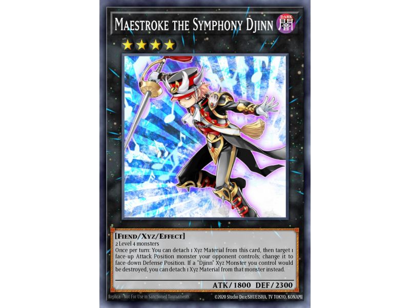Maestroke the Symphony Djinn (Super Rare)