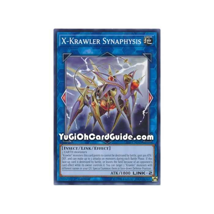 X-Krawler Synaphysis (Common) – Circuit Break | Carta YUGIOH en México