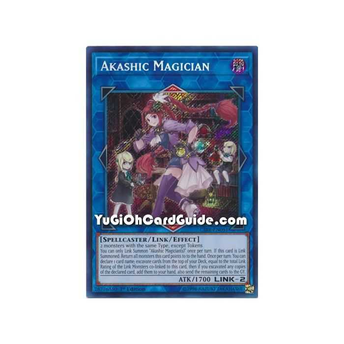 Akashic Magician (Secret Rare) – Circuit Break | Carta YUGIOH en México
