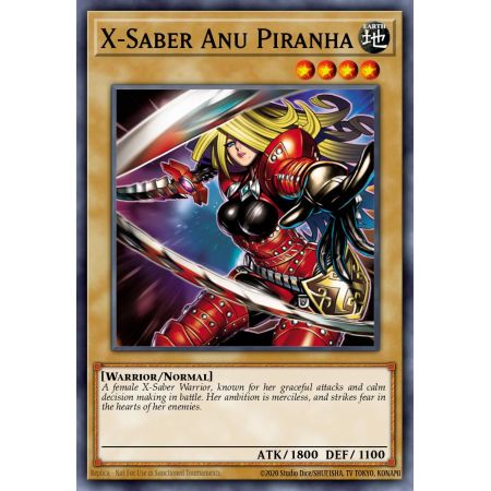 X-Saber Anu Piranha (Common)