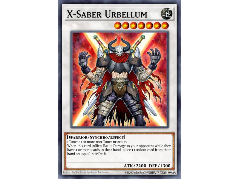 X-Saber Urbellum (Super Rare)