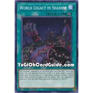 World Legacy in Shadow (Common) – Circuit Break | Carta YUGIOH en México