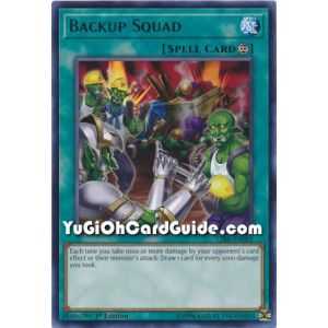 Backup Squad (Rare) – Circuit Break | Carta YUGIOH en México