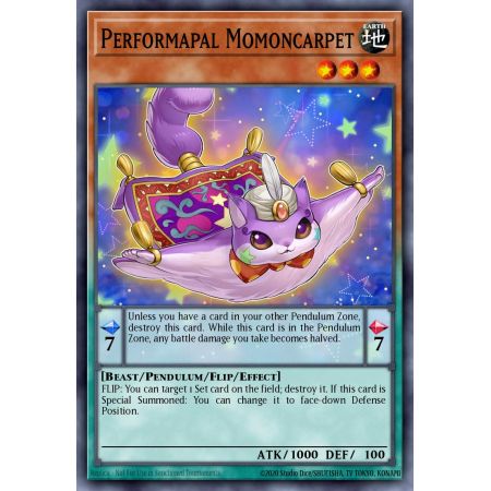 Performapal Momoncarpet (Super Rare)