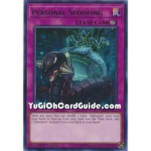 Personal Spoofing (Rare) – Circuit Break | Carta YUGIOH en México