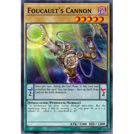 Foucault's Cannon (Common)