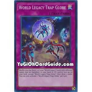 World Legacy Trap Globe (Super Rare) – Circuit Break | Carta YUGIOH en México
